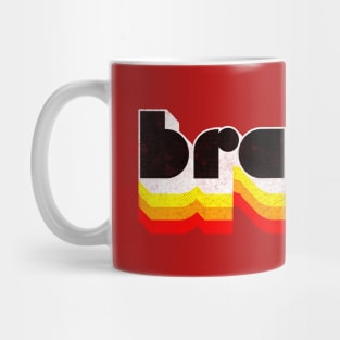 Brassic - Manchester/Lancashire Pride Sticker Mug